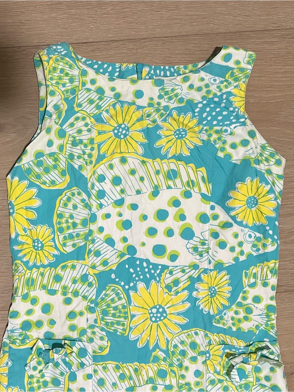 Vintage Lilly Pulitzer Dress in Big Fish Print. Size XS - Picture 2 of 12